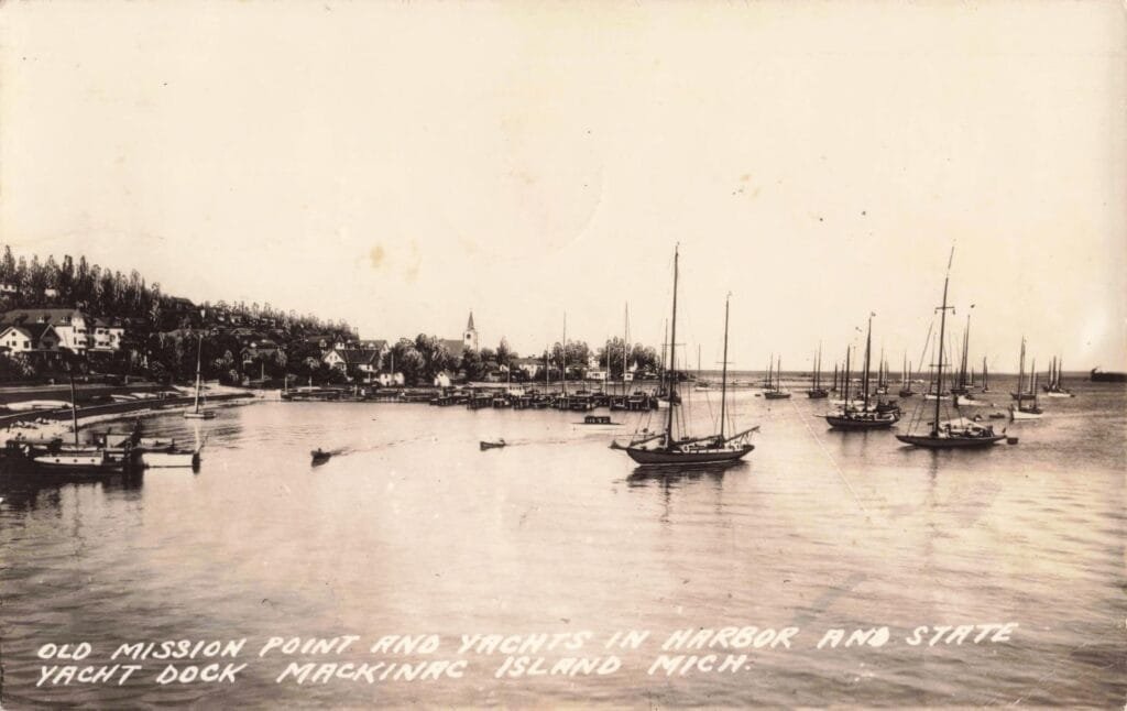 Historic Harbor With Sailing Yachts.