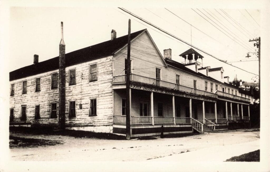 The John Jacob Astor Original House - Original Headquarters Of The American Fur Co.