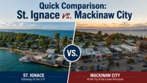 St. Ignace Vs Mackinaw City
