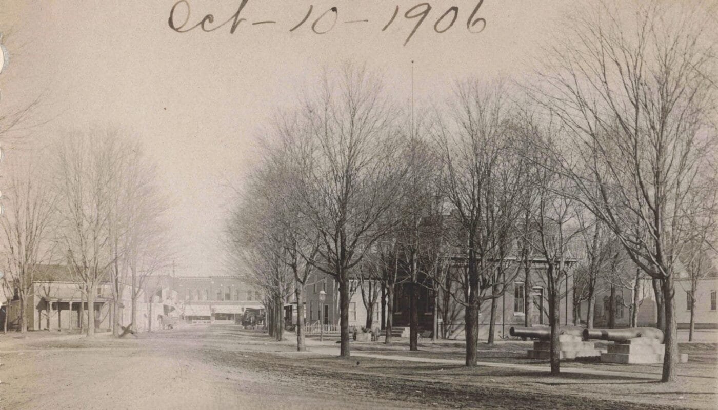 Wayne County Courthouse Square 1906
