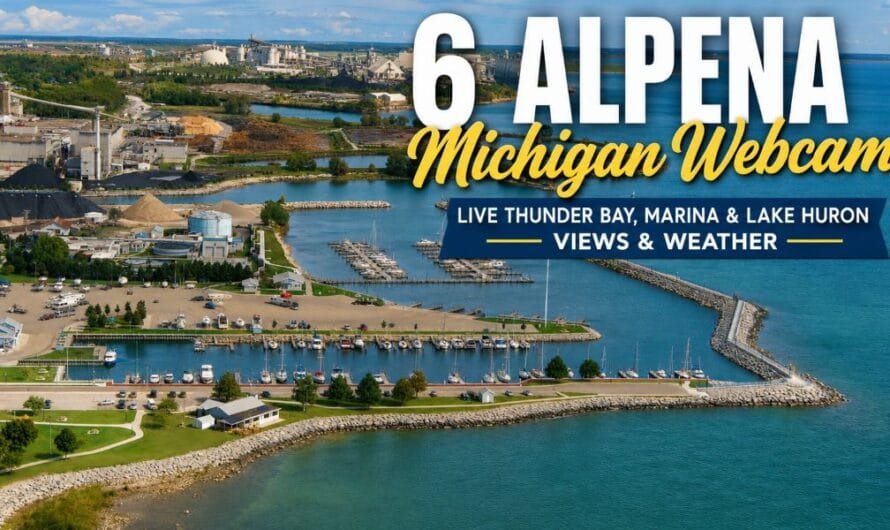 6 Alpena Michigan Webcams – Live Thunder Bay, Marina, Lake Huron Views &Amp; Weather
