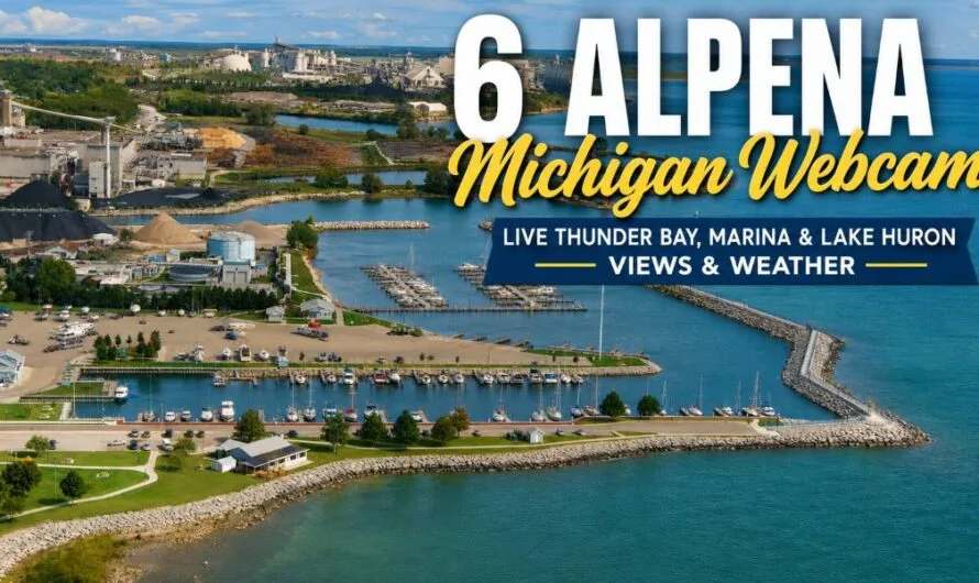 6 Alpena Michigan Webcams – Live Thunder Bay, Marina, Lake Huron Views &Amp; Weather