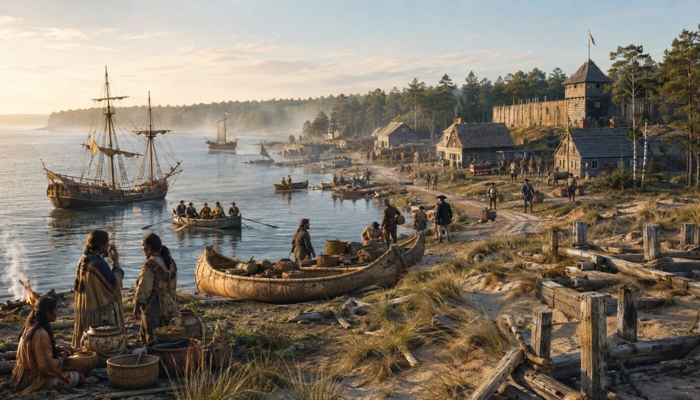 Michigans Early Great Lakes Settlements