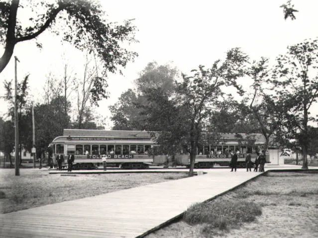 The End Of The Line At Toledo Beach