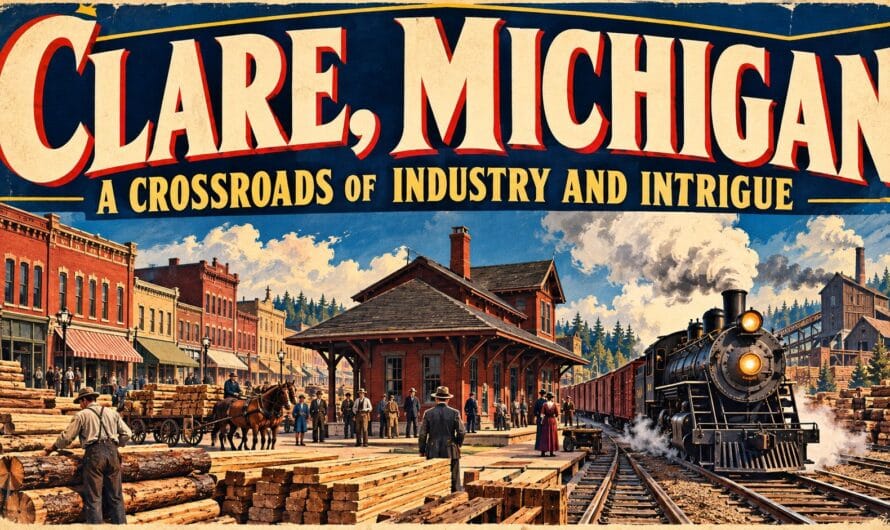 History Of Clare Michigan – A Crossroads Of Industry And Intrigue