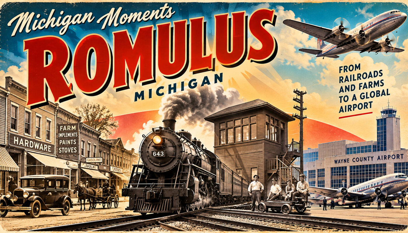 History Of Romulus Michigan