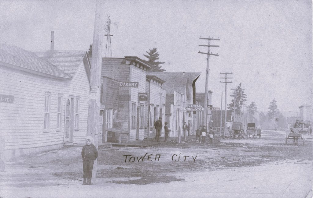 Historic Street Scene In Tower City