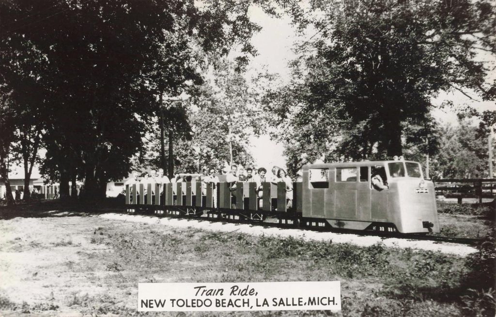 The History Of Toledo Beach - Kiddie Train Ride
