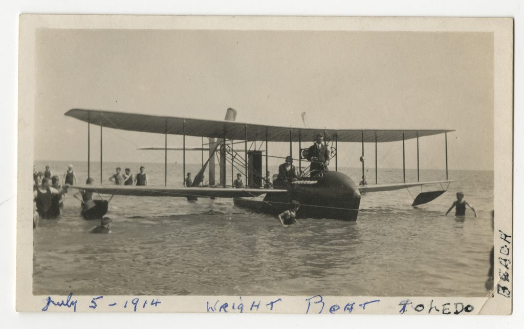 An Early Wright Flyer On Toledo Beach