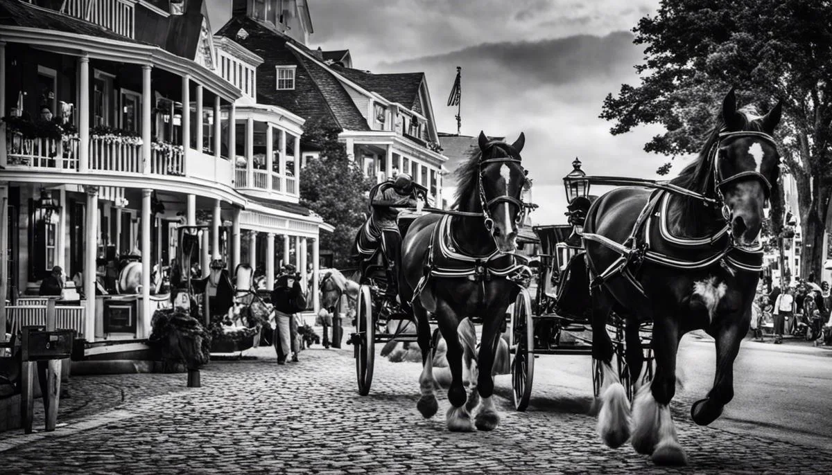 History Of Horses On Mackinac Island