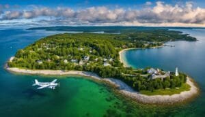 Mackinac Island Flying