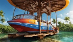 Unique Transportation Island 5Df